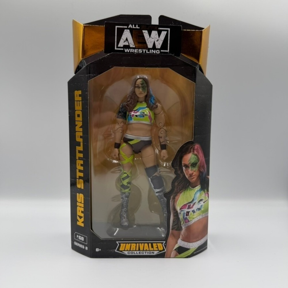 AEW Unrivaled Collection Series 8 Kris Statlander Action Figure #68 Jazwares